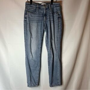 LOFT Women's Straight Leg Jeans - Soft Blue